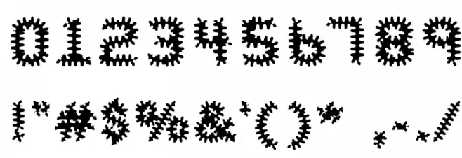 Halter Antigenic Font OTHER CHARS