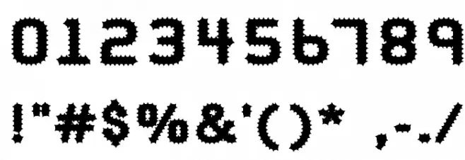 Halter Pinchy Font OTHER CHARS