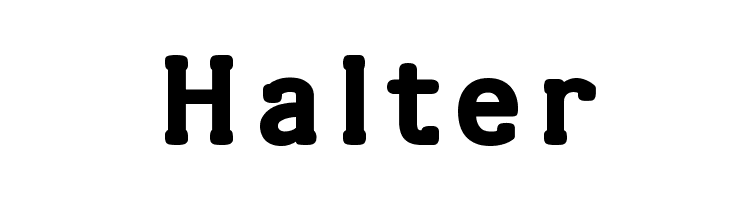 Halter Fonte