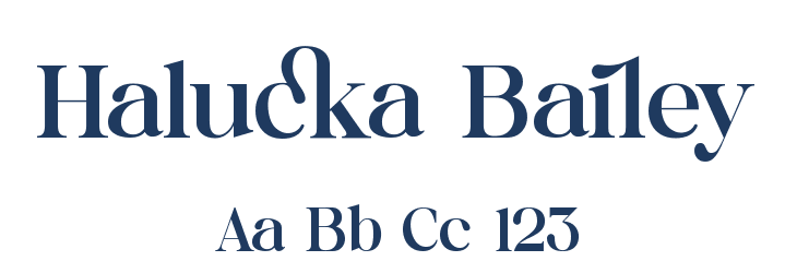 Halucka Bailey Font Preview