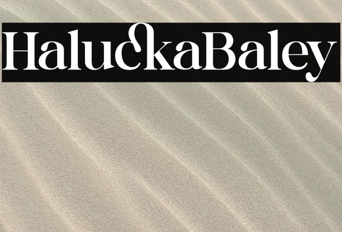Halucka Bailey Example 2