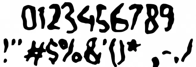 Halusino Font OTHER CHARS