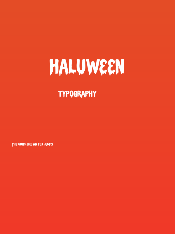 Haluween Poster
