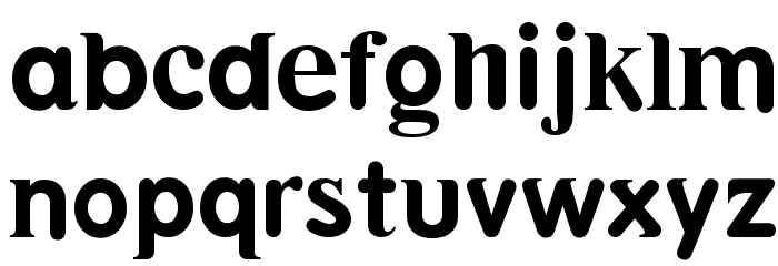 Halvar Font LOWERCASE