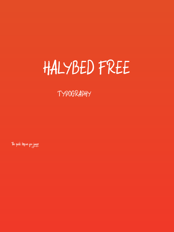 Halybed FREE Poster