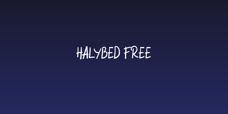 Halybed FREE Social Header