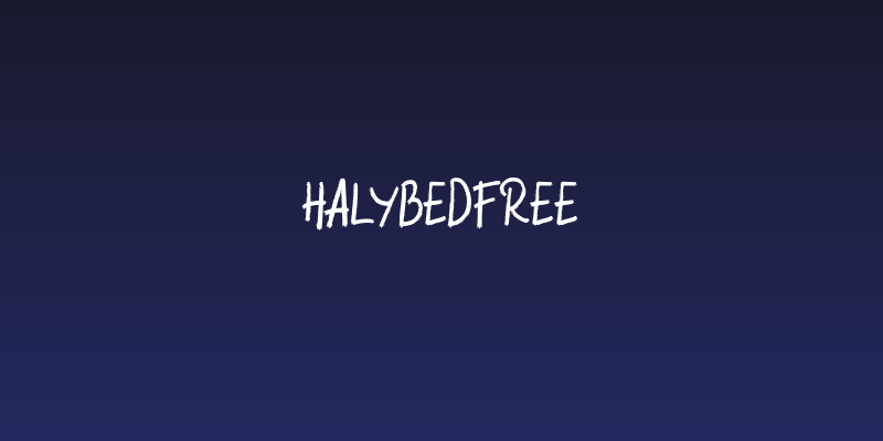 HalybedFREE Social Header