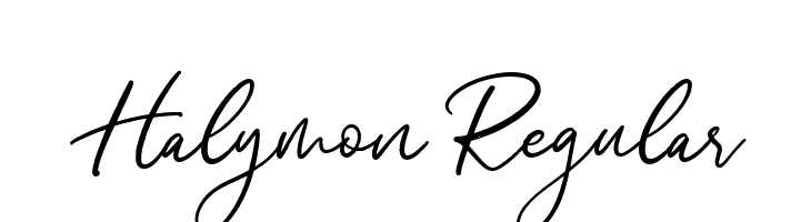 Halymon Regular  नि: शुल्क फ़ॉन्ट्स डाउनलोड