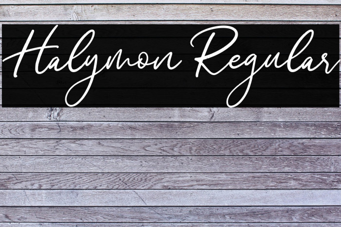 Halymon Regular Example 1