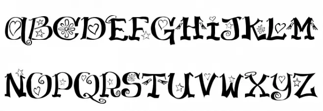 HamLake Regular Font UPPERCASE
