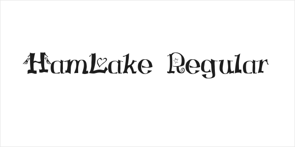 HamLake Regular Logo