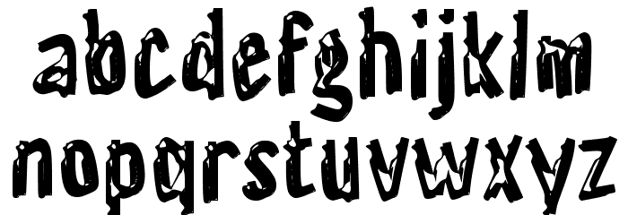 Hama Font LOWERCASE