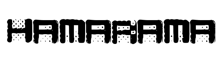 Hamarama  font caratteri gratis