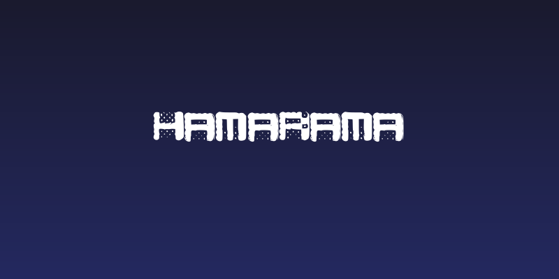 Hamarama Social Header