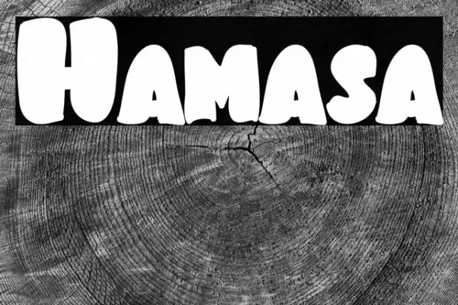 Hamasa フォント examples