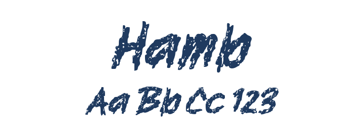 Hamb Font Preview