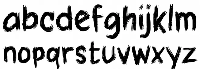 Hamba Caratteri MINUSCOLO