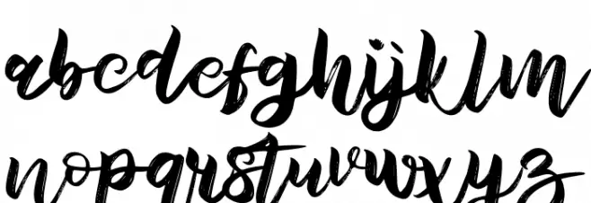 Hamble FREE Font LOWERCASE