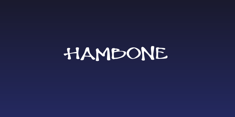 Hambone Social Header