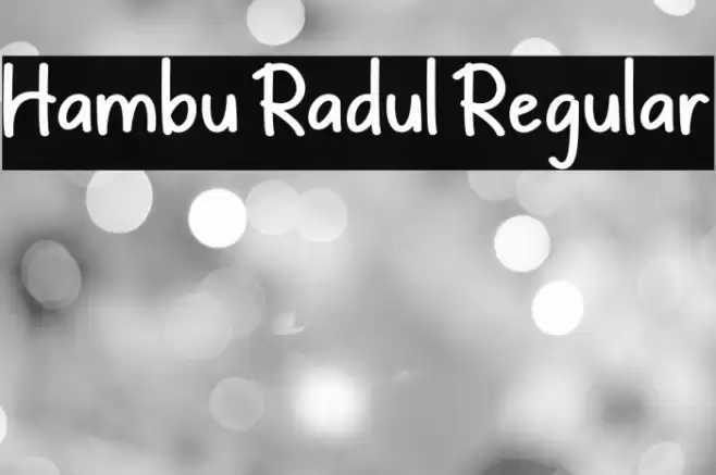Hambu Radul Regular Fuentes examples