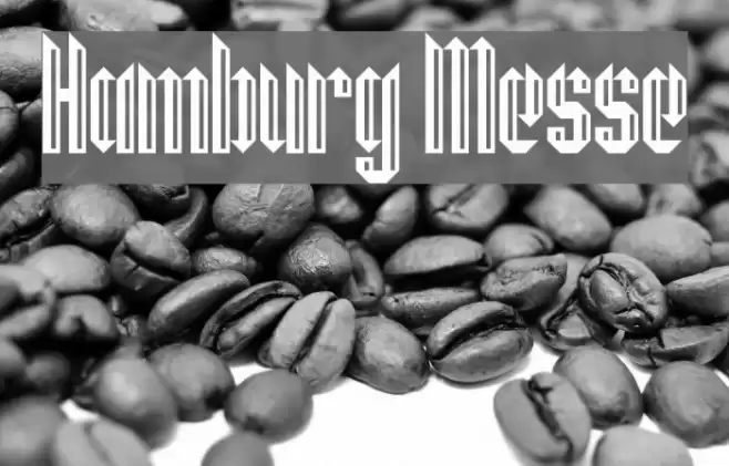 Hamburg Messe Font examples
