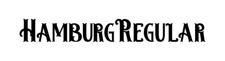 Hamburg Regular Шрифта