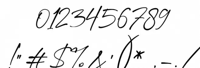 Hamburg Font OTHER CHARS