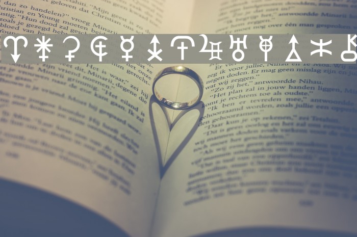 HamburgSymbols Font examples