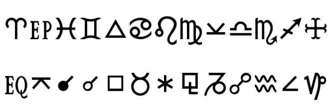 HamburgSymbols Polices MINUSCULES