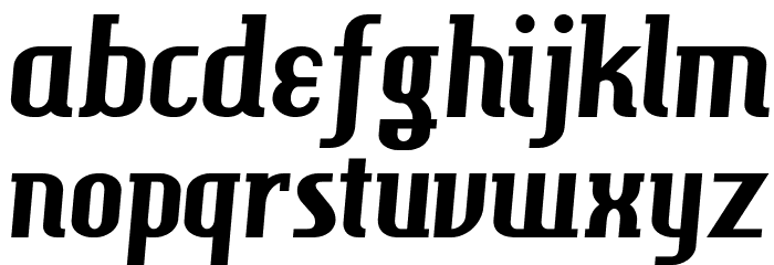 Hamburger Heaven NF Font LOWERCASE