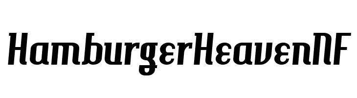 HamburgerHeavenNF  Fuentes Gratis Descargar