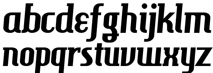 HamburgerHeaven Font LOWERCASE