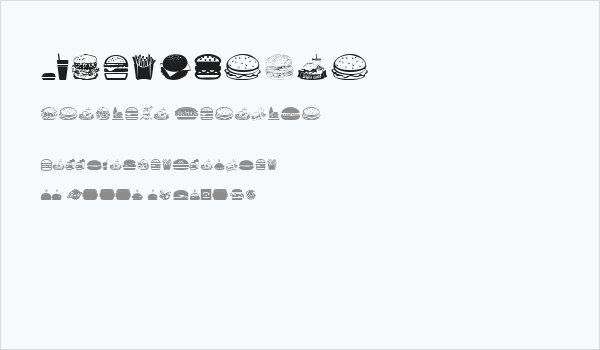 Hamburger Business Card