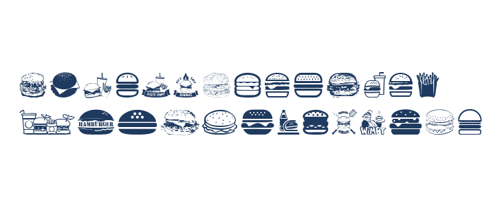 Hamburger Lowercase
