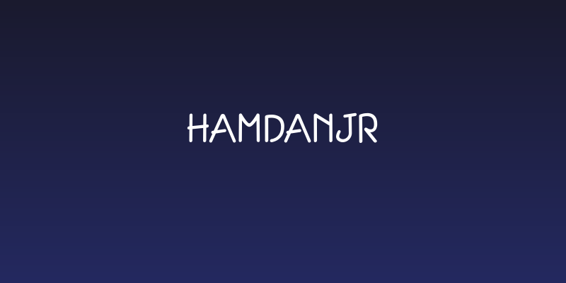 HamdanJr Social Header