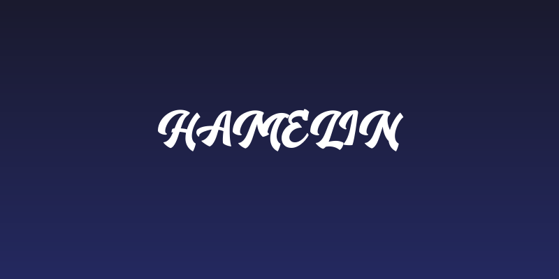 Hamelin Social Header