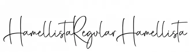 Hamellista Regular Hamellista  Frei Schriftart Herunterladen