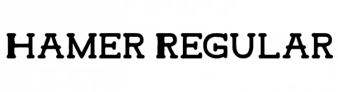 Hamer Regular  تنزيل الخطوط