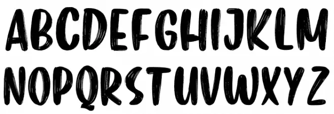 Hamer Schriftart Groß
