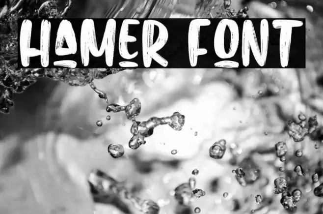 Hamer Font examples