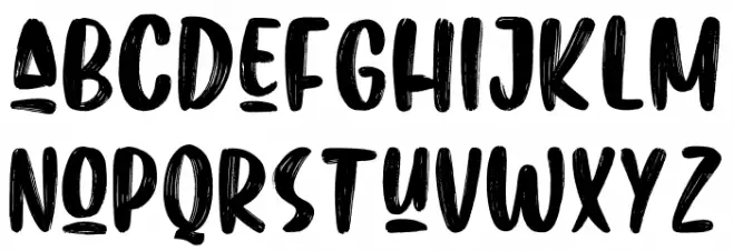 Hamer फ़ॉन्ट लोअरकेस