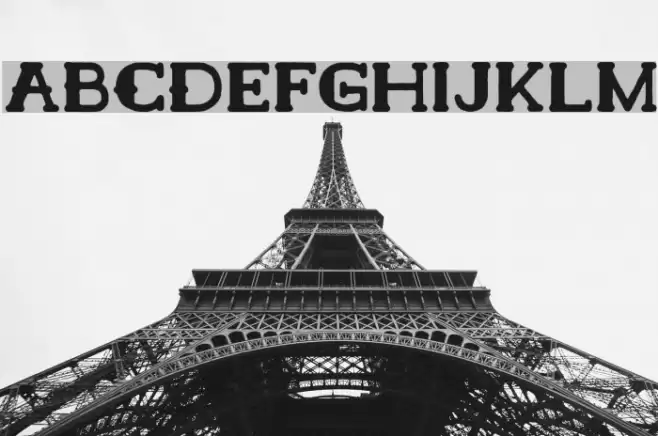 HamerRegular Font examples