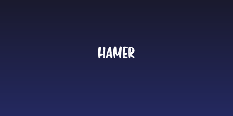 Hamer Social Header