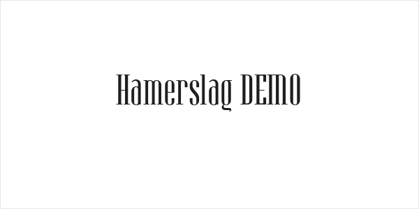 Hamerslag DEMO Logo