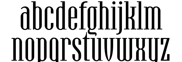 Hamerslag DEMO Font LOWERCASE