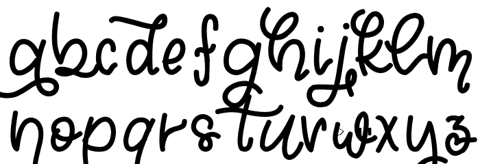 Hamidah-Regular Font LOWERCASE