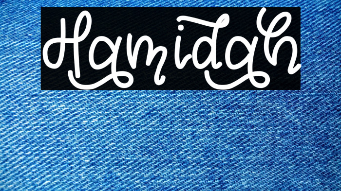 Hamidah Example 1