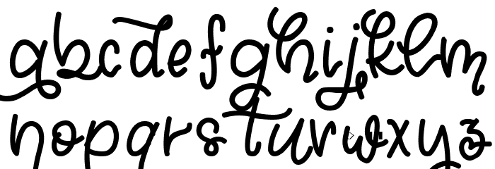 Hamidah Font LOWERCASE
