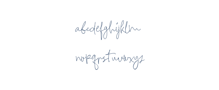 Hamidey-Regular Lowercase