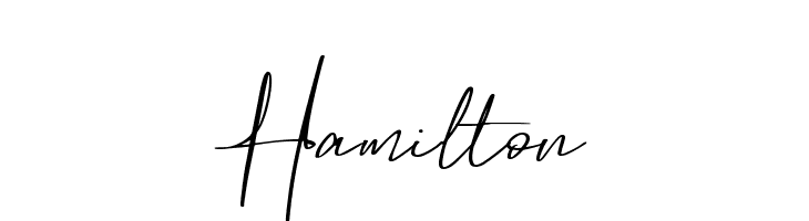 Hamilton  Free Fonts Download